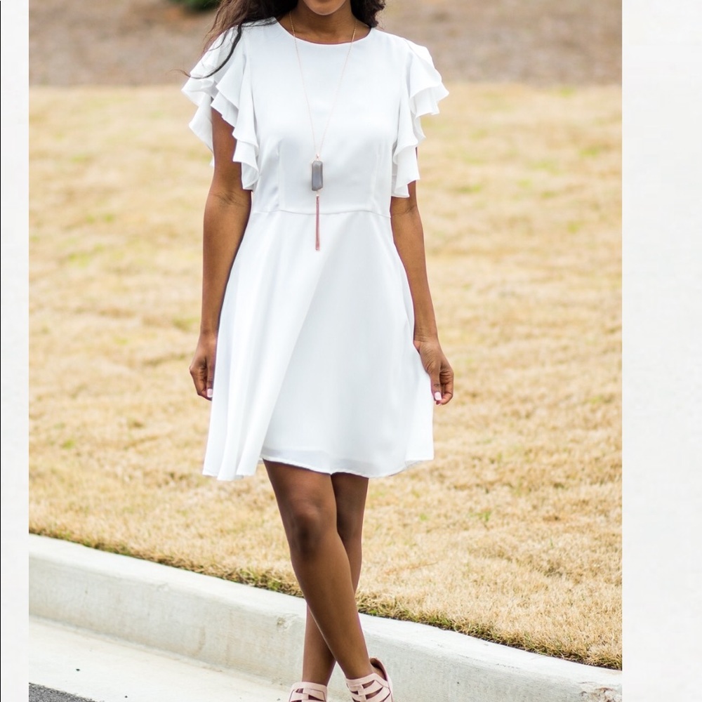 White dress